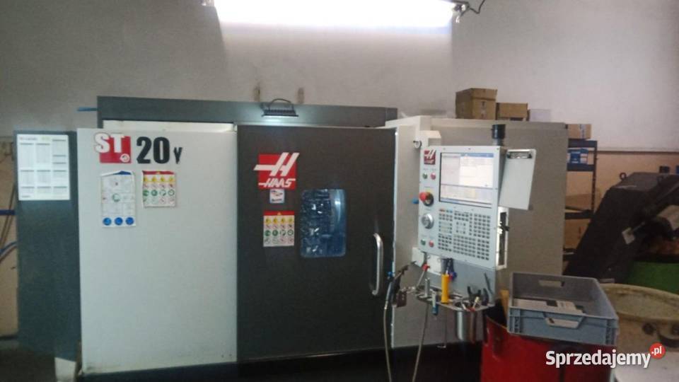 Tokarskofrezarskie centrum CNC HAAS ST20Y 2023 Warszawa sprzedam
