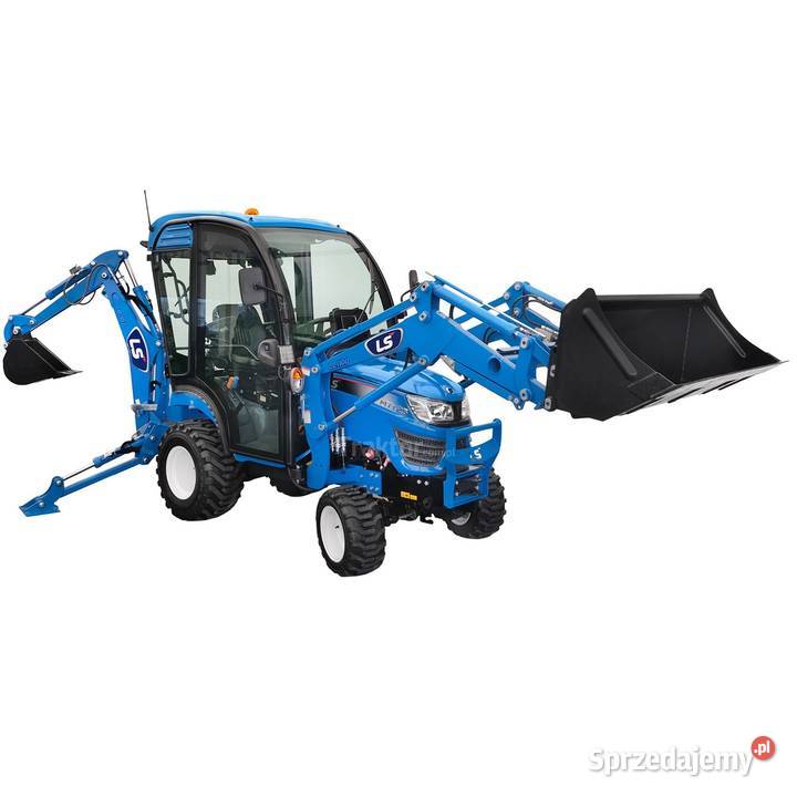 LS Tractor MT125 4x4 247 IND CAB koparka LB1107 Tajęcina sprzedam