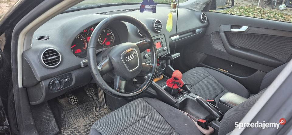 Audi A3 8P welurowa tapicerka Pniówno