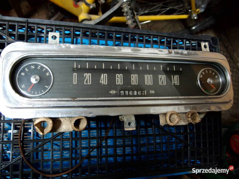 oryginalne licznik Opel Rekord P2 lata 60te
