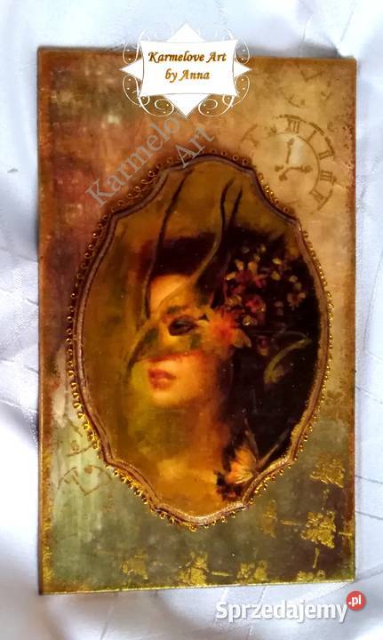 Obrazek zawieszka decoupage ozdoba prezent mazowieckie Warszawa