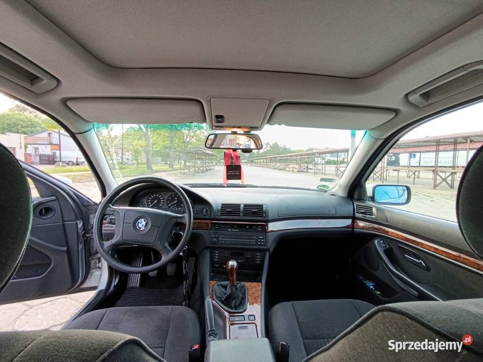 BMW 520i E39 welurowa tapicerka Koło