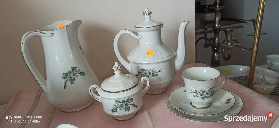 Filiżanka z talerzykiem deserowyBG Kjbenhavn pomorskie