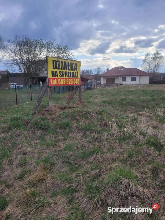 Działka koło Zalesia Górnego mazowieckie Łbiska