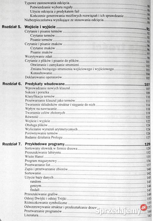 Prolog Programowanie W F Clocksin C S Mellish miękka Pozostałe Chełm