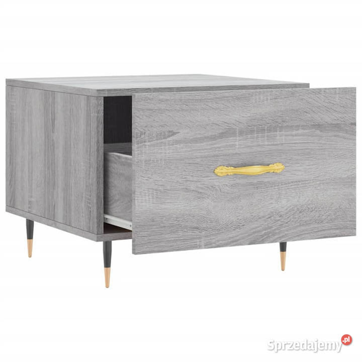 Stolik kawowy szary dąb sonoma 50x50x40 WM829360