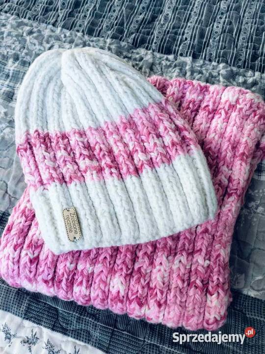 czapka i komin dziecka w komplecie Elbląg
