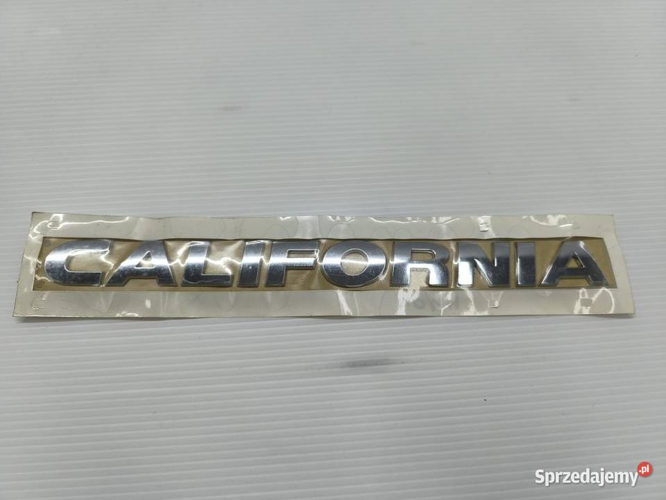 EMBLEMAT NAPIS NAKLEJKA PLAKIETKA VW CALIFORNIA sprzedam
