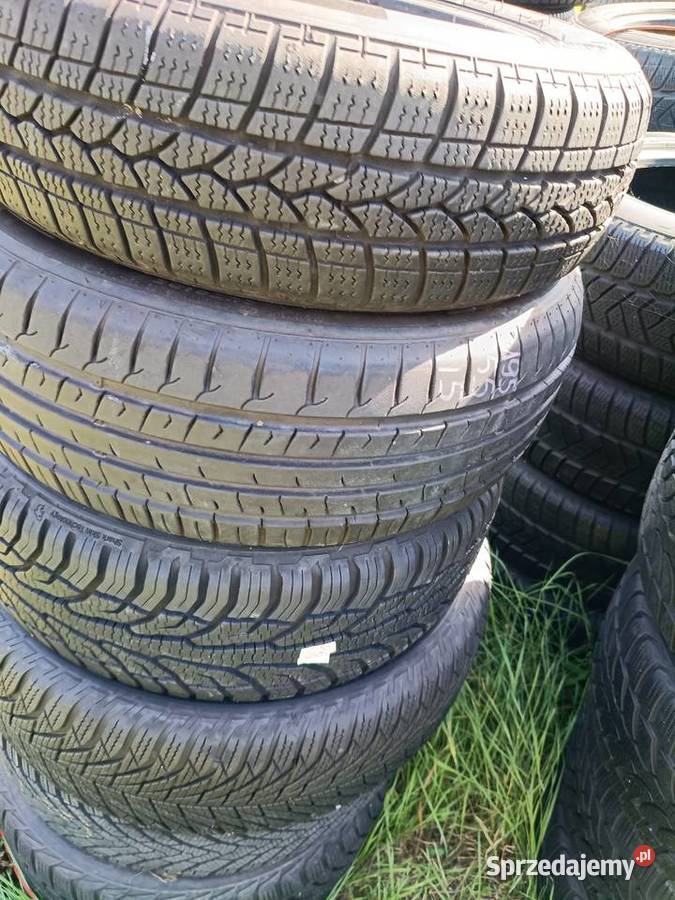 Opony używane pakiet 240 sztuk sprawne lato zima Samborowo
