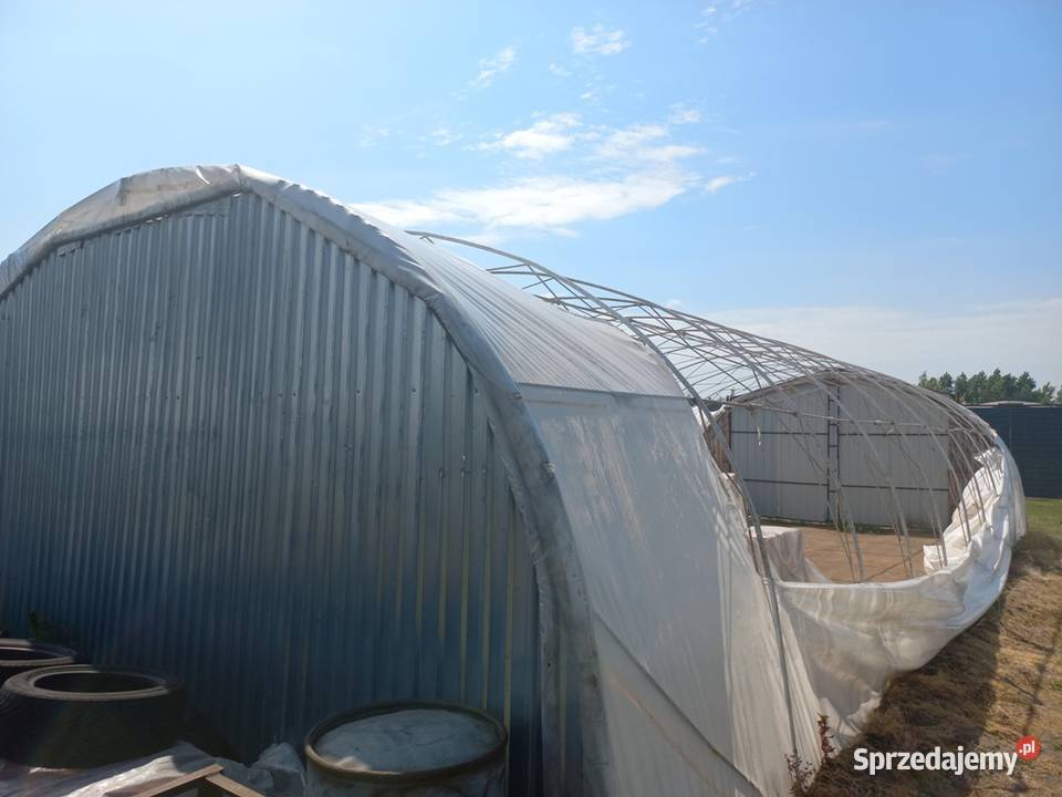 Magazyn tunel foliowy 110m2 Skulsk