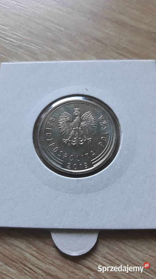 1 złoty 2019 r Destrukt rzadkość Konin