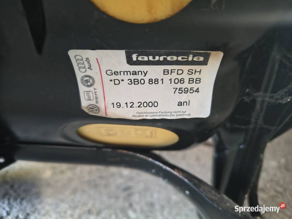 vw passat b5 fl lift fotel kierowcy pasażera Przemyśl sprzedam
