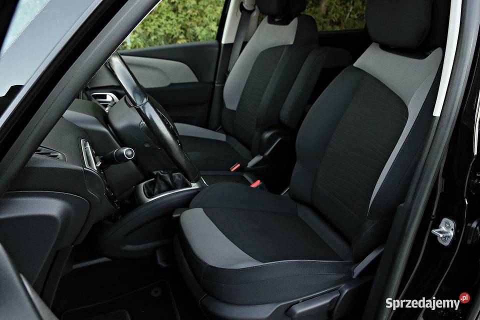 Czarne C4 Picasso Nawigacja Kamera ALU 17 Raty Gostynin sprzedam