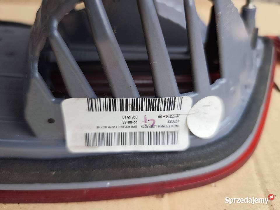 Lampy tył BMW X3 F25 LED Jabłonowo Pomorskie