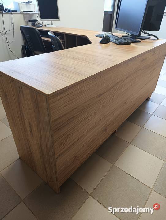 Meble biurowe biurko na 2 stanowiska szafa na Chrzanów