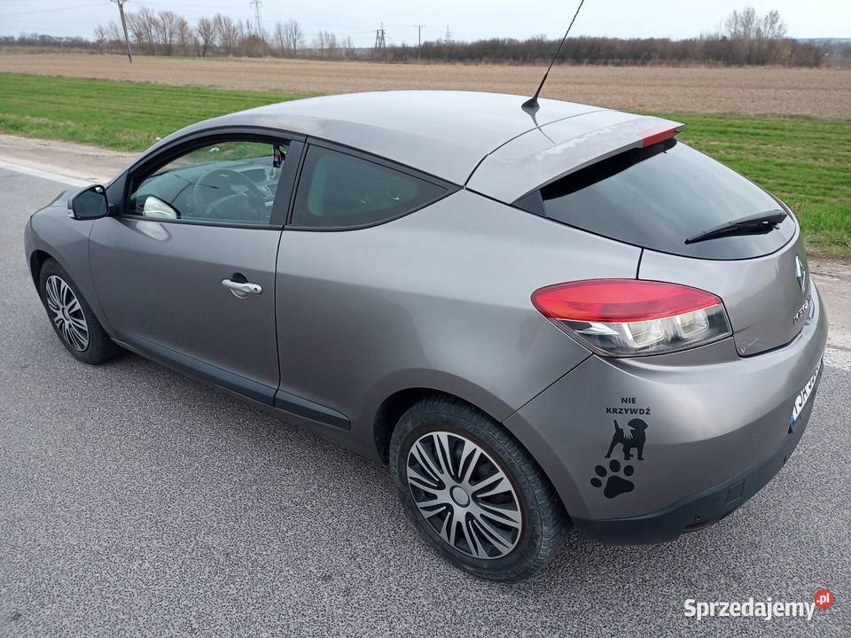 Megane coupe 2009 nieuszkodzony Staszów