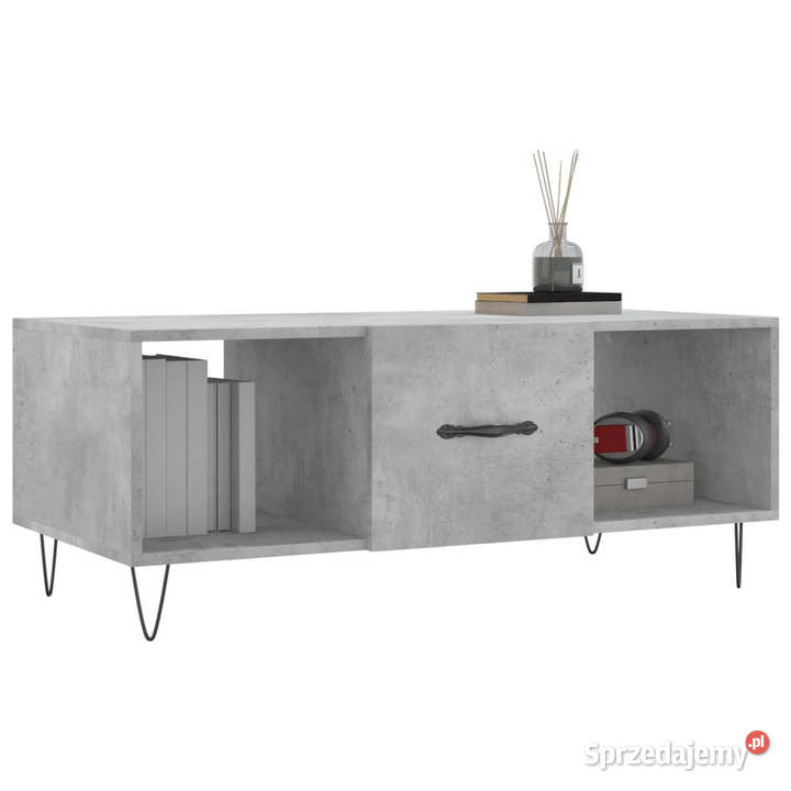 Stolik kawowy szarość betonu 102x50x40 WM829296 Warszawa