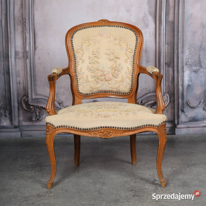 ARTexpert Wygodny reprezentacyjny fotel Ludwik Dobrzany sprzedam