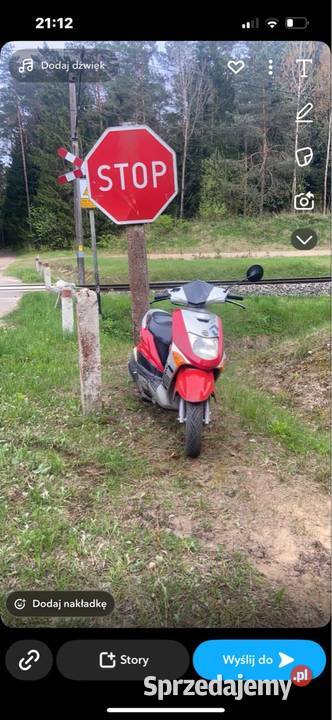 Skuter ZIP 4t Rok produkcji 2002 Białystok