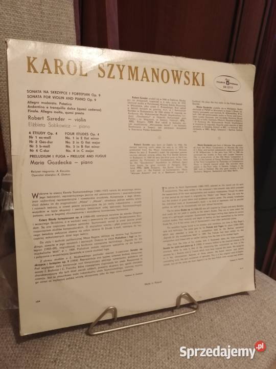 Szymanowski Marta Gozdecka Robert Szreder