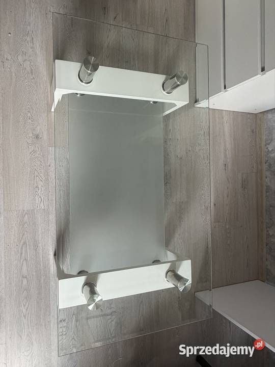 Stolik kawowy ława szklana 120x60x45 z półką lubelskie Lublin