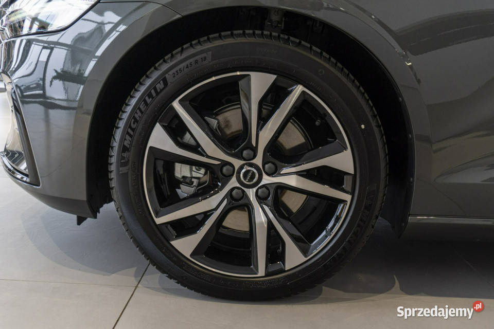 Volvo V60 Plus Dark B4 Mild hybrid Benzyna 197 asystent pasa ruchu Łódź