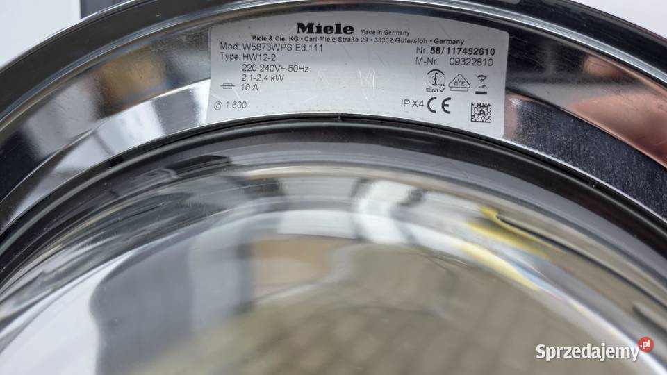 Pralka Miele W 5873 WPS Edition 111 8 SoftCare opolskie Opole sprzedam