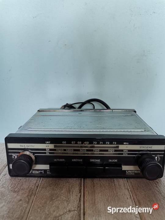 Radio samochodowe Safari 2 z czasów PRL u Kraków sprzedam