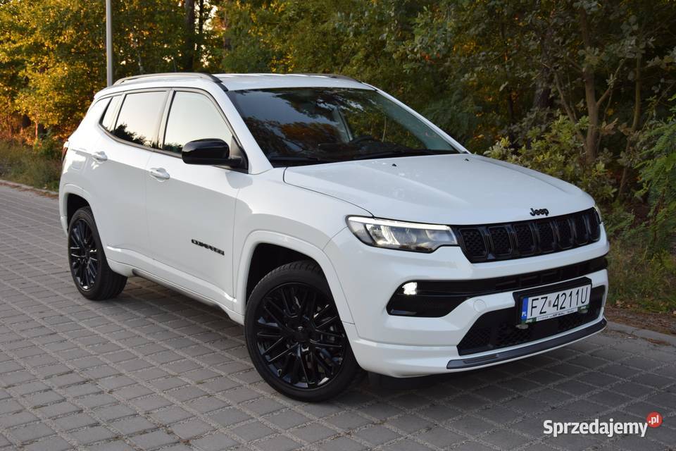 JEEP COMPASS 15 MildHybrid SALON Nowy Idealny biały Zielona Góra sprzedam