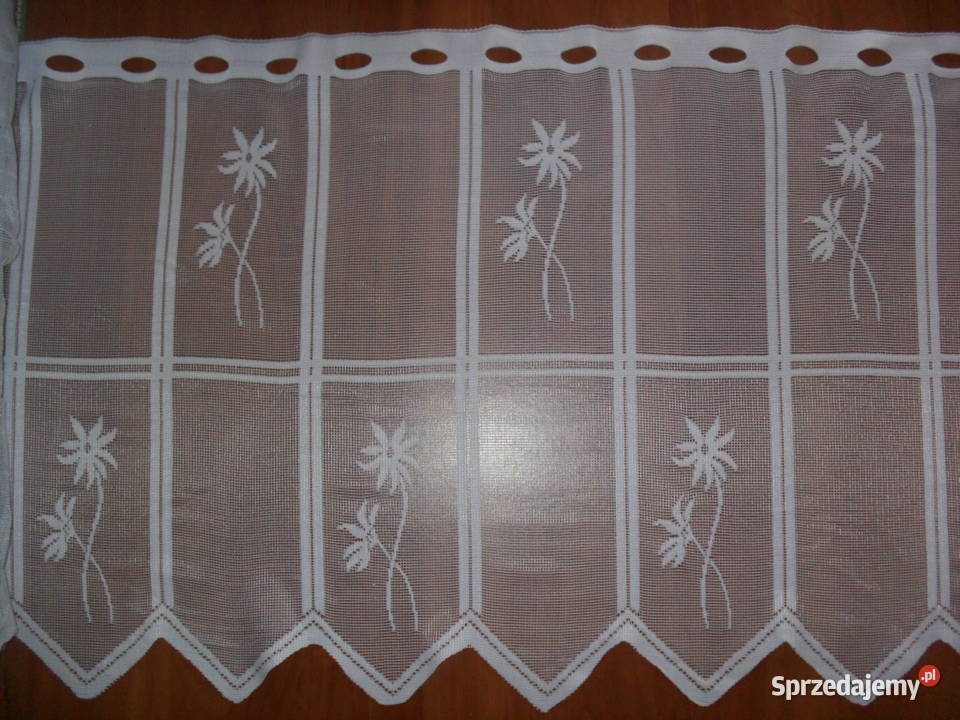 zazdroska krótka firanka 45 65 biała Wrocław sprzedam