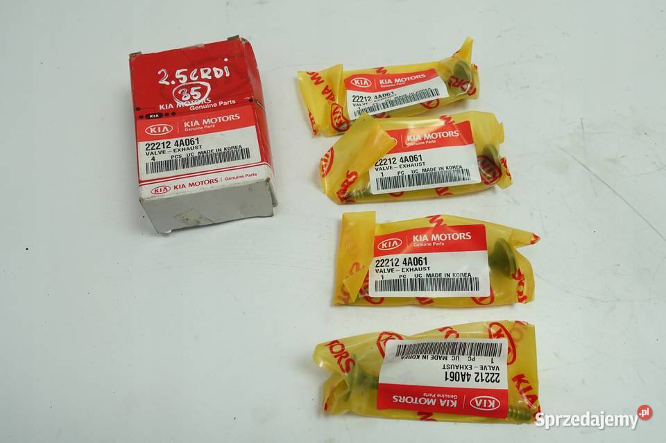 Kia Sorento I 25 CRDI ZAWÓR WYDECHOWY komplet lubelskie Rudka