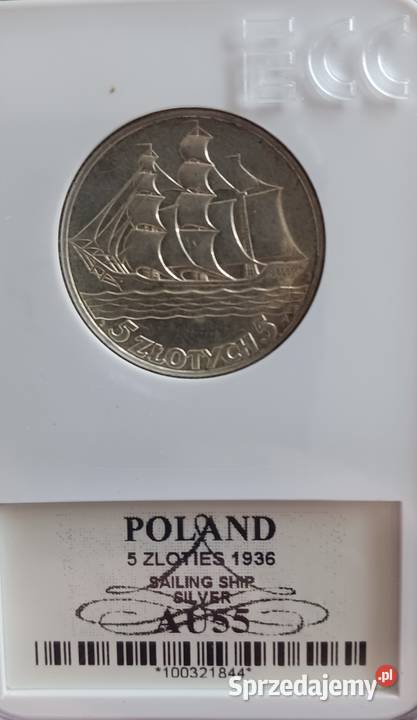 5 Żaglowiec 1936 r około mennicze AU55 GCNEEC wielkopolskie Konin