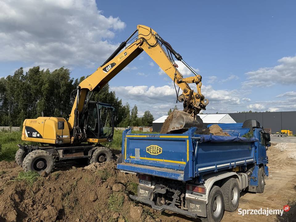 USŁUGI ZIEMNE KOPARKA WYWROTKA KRUSZYWA Radom