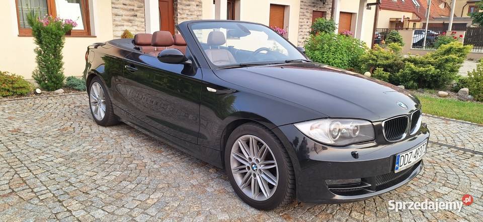 Wyjątkowo zadbane BMW Cabrio 1 czujnik zmierzchu