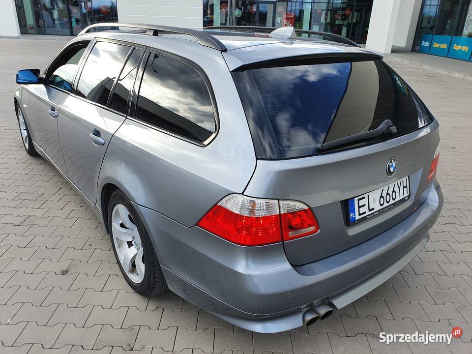 BMW E61 535D BiTurbo Panorama Rude Grzane Kombi Łódź
