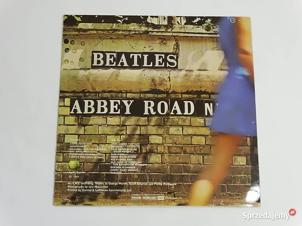 Winylowa płyta Abbey Road zespołu The Beatles 1 płyta Biłgoraj