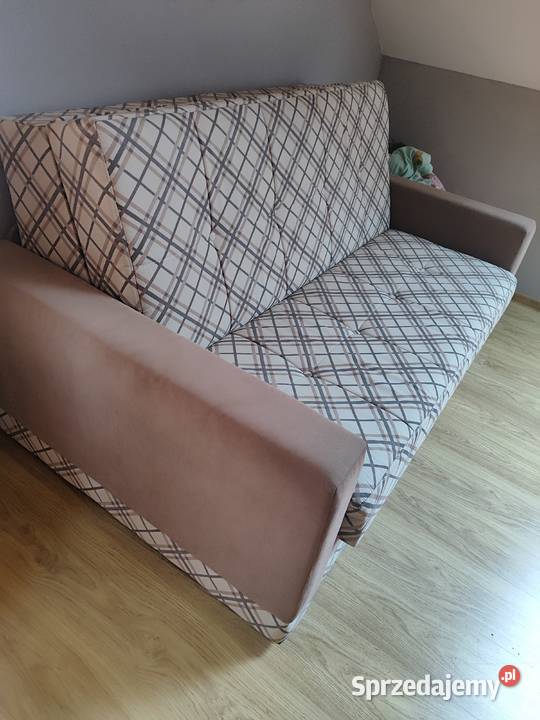 Sofa amerykanka z pojemnikiem na posciel