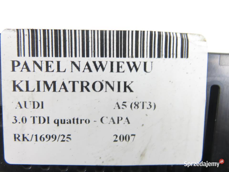 KLIMATRONIK AUDI A5 8T3 8T1820043F A2C53252469 małopolskie