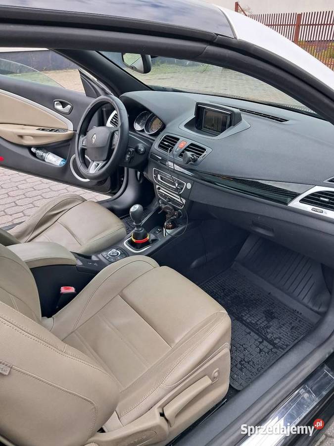 Renault Megane kabriolet skórzana tapicerka Łomża