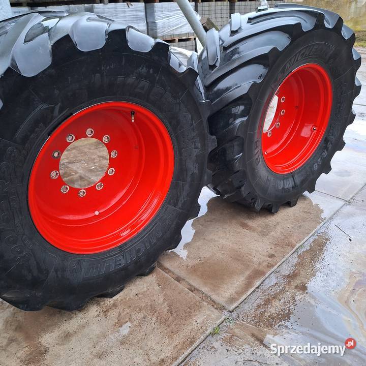 Koła R 28 65 600 fendt 700 800 Przód Opony rolnicze Słupca sprzedam