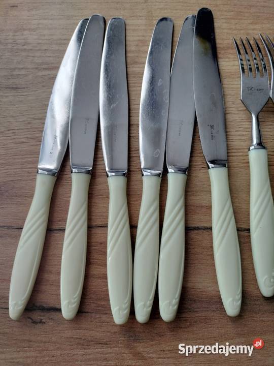 Stary komplet sztućców zestaw noże widelce Pozostałe Pozostałe Choszczno sprzedam