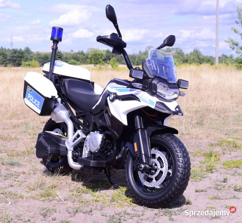 Autko motorek MOTOR BMW POLICJA na akumulator