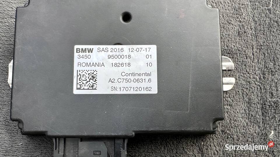 Bmw G01 G02 G30 G32 Moduł Sterownik SAS 9500081 osobowe Komputery