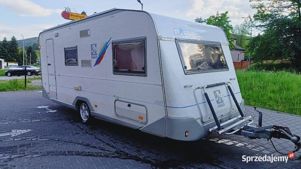 przyczepa kempingowa SOLAR KLIMA campingowa Międzybrodzie Bialskie