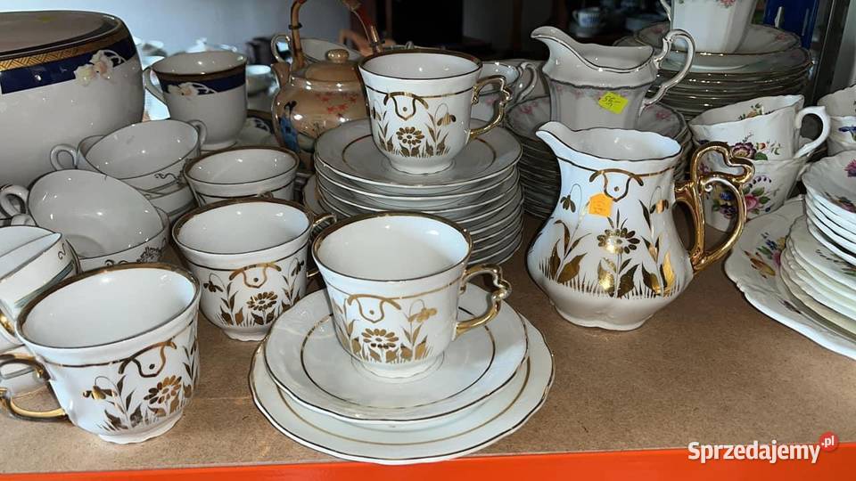 Filiżanka CT Z talerzykiem deserowym Syg 190934 Gdańsk