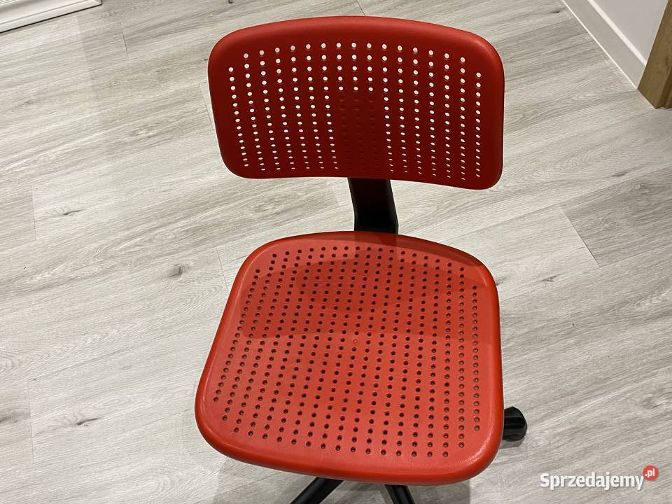 Krzesło fotel biurowy dziecięcy do biurka Ikea Inowrocław sprzedam