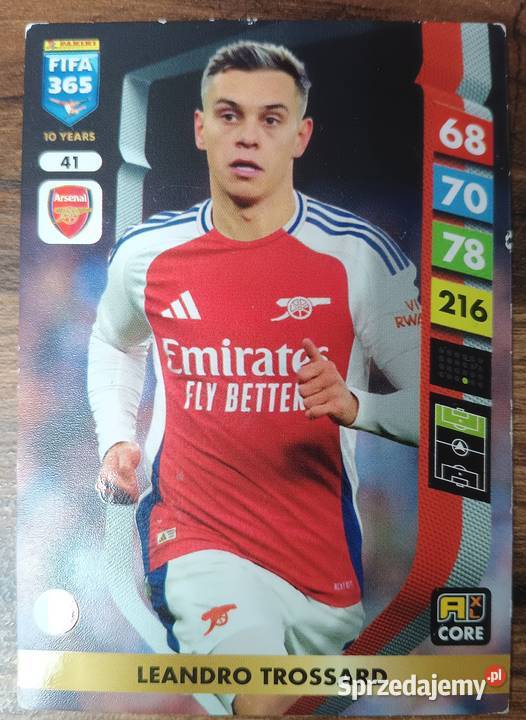 Leandro Trossard 41 karta Fifa 365 Adrenaline XL Zbylitowska Góra
