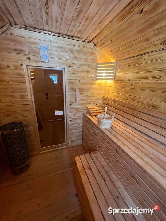 sauna fińska ocieplana półbal producent Bircza