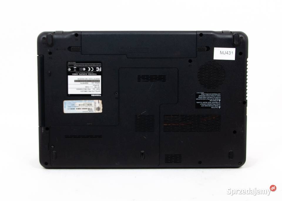 Laptop TOSHIBA SATELLITE PRO C660 i52430M I 4GB Komputery i Akcesoria Przemyśl