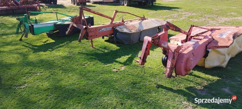 Kosiarki rotacyjne bębnowe i dyskowa Welger nieuszkodzony Pątnów